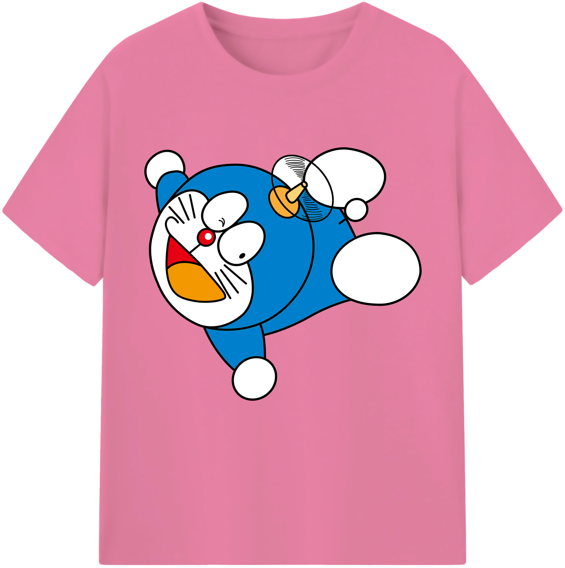 （画像用） ドラえもん Doraemon 綿100％半袖Tシャツ（フロントプリント）